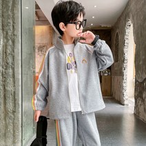 엔젤아이 아동용 무지개 집업 트레이닝세트