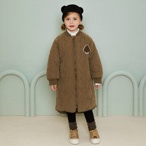 마리앤모리 아동용 퍼피 패딩 롱 점퍼