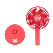 로이체 코카콜라 BLDC 7엽날 탁상용 무선 에어 써큘레이터 선풍기 + 충전 크래들, 코크레드, COKE-RDF-A-RD