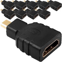 애니포트 Micro HDMI to HDMI 젠더 AP-MIHG 10개입