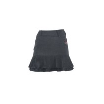 페라어스 여성용 골프 세로줄 2단주름치마 ASYE4158F1
