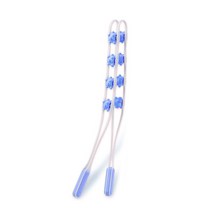 라포유 등 어깨 목 허리 다리 멀티 롱 휠 마사지기, 블루, 1개