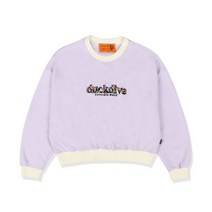 덕다이브 로고 크롭 스웨트셔츠