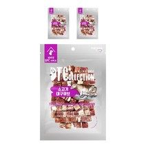 더독 DTC 대구 큐브져키 100g, 3개, 소고기 + 대구 혼합맛