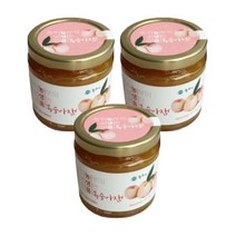 복숭아잼 280g x 3p 선물세트, 1세트