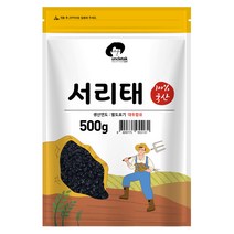 엉클탁 2022년산 햇곡 국산 서리태, 1개, 500g