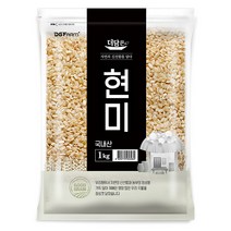 더담은 국산 현미, 1개, 1kg