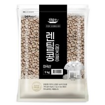 더담은 미국산 렌틸콩 렌즈콩, 1개, 1kg
