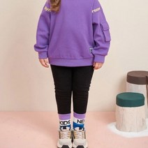 젤리스푼 여아용 팝핑팝핑 기모 레깅스