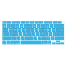 카라스 삼성 노트북9 metal NT901X3H 지문인식키뚫림 칼라 글자 키스킨, BLUE, 1개