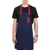 카페 미술 다용도 앞치마, 블루, 1개