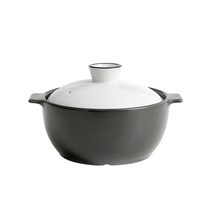 리한 아름팟 무균열 내열 뚝배기 그레이, 1개, 12cm