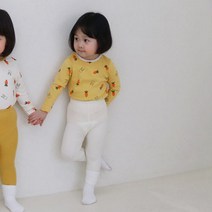 베베나인 아동용 래빗당근 실내복