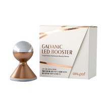 셀팟 갈바닉 LED 부스터 피부마사지기, MACOSMT019SK, 실버골드