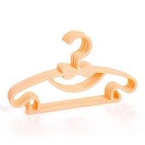 쇼핑죠이 나비 어린이 아이방 고탄력 옷걸이, 오렌지, 10개입