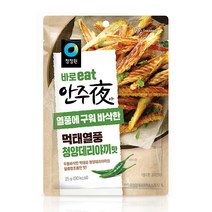 대상 청정원 안주야 먹태열풍 청양데리야끼맛, 25g, 1개