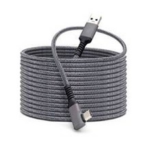 대한 오큘러스 퀘스트 2 연장 링크 액세서리 USB C타입 고속 충전 케이블, 5m, 단일색상1260286 14