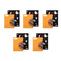 BT21 스쿨링 노트 2종 x 5p 세트, 슈키, 1세트