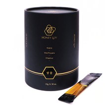 허니럽 꿀스틱 밤꿀 30p, 1개, 300g