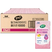 셀렉스 밀크세라마이드 콜라겐 10000, 125ml, 24개