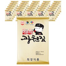이반장 광천 재래 전장김, 40개, 25g