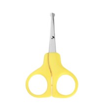 오래 유아용 긴가위형 손톱깎이, 옐로우, 1개
