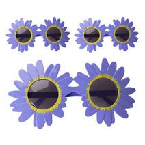 앤도파티 해바라기 안경, 3개, 퍼플