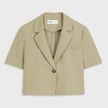 미쏘 크랍 숏 반팔 자켓