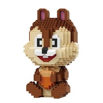 BABU 갈색 다람쥐 나노블럭 8829ba, 혼합색상