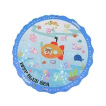 스위스핏 유아용 숫자놀이 분수풀, 블루