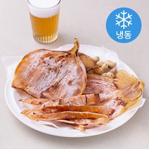 해맑은푸드 조미 마른오징어 몸통 5미 (냉동), 500g(특대), 1개