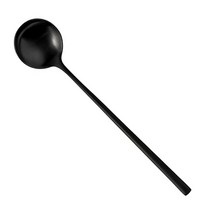 VBCCASA VBC 네로 커트러리 디너스푼, 1개, BLACK