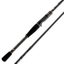 아부가르시아 타이탄3 풀체인지 배스 낚시대 베이트 로드 C702H, 블랙   골드