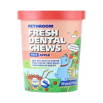 페스룸 강아지 프레쉬 덴탈츄 사과 7g x 30p, 1개, 사과맛
