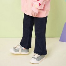 젤리스푼 여아용 New 롤리폴리 부츠컷 사선지 데님팬츠