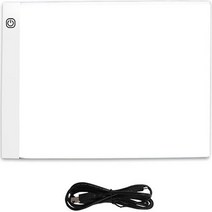 [드로잉라이트보드] 벨리안 드로잉 그림연습 라이트패드 3단 밝기조절 화이트 + USB 케이블 세트, 1세트