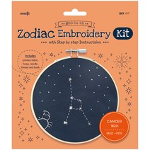 별자리 자수 키트 : 게자리, 솜씨, 솜씨연구소