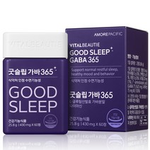 바이탈뷰티 굿슬립 가바365, 1개, 60정