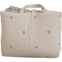 아솜느 유아용 순면 100수 낮잠패드, 블라솜 + 체크(뒷면)