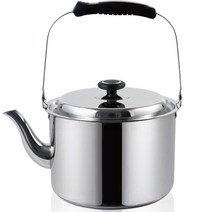 홈즈 IH 클린 스테인레스 들통주전자, 혼합색상, 5L