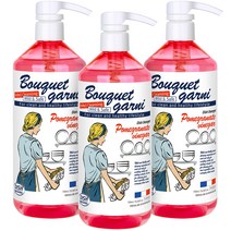 부케가르니 에코 1종 주방세제 석류식초향, 3개, 750ml