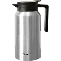 수에즈 보온보냉 주전자, 실버, 1200ml