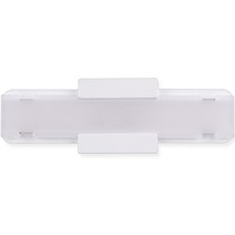 원하 라인아트 부속품 ᅳ자 연결부속 LED2W 전구색, 화이트