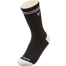 볼빅 여성용 VABB 중목 골프 양말, 블랙