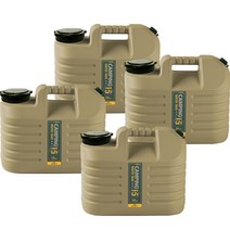 코멕스 다용도 캠핑물통 15L, 밀리터리 그린, 4개