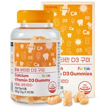 제너럴라이프 칼슘 비타민D3 구미 180g, 90정, 1개
