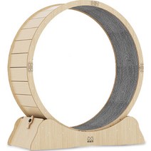 딩동펫 고양이 익사이트 우드 캣휠 L, 메이플, 1개