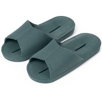 OHOO2 아이비 좌우구분없는 슬리퍼 포레스트 그린, 1개