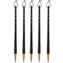 밤 매미 수채화 동양화붓 65 사계절 겨울, 8.5 x 222 mm, 5개