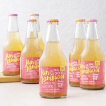 준 콤부차 구아바 & 마테, 6개, 275ml